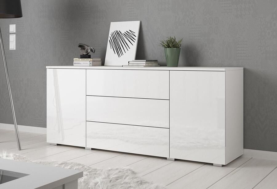 MEUBELLA Dressoir Pure 150 cm Wit