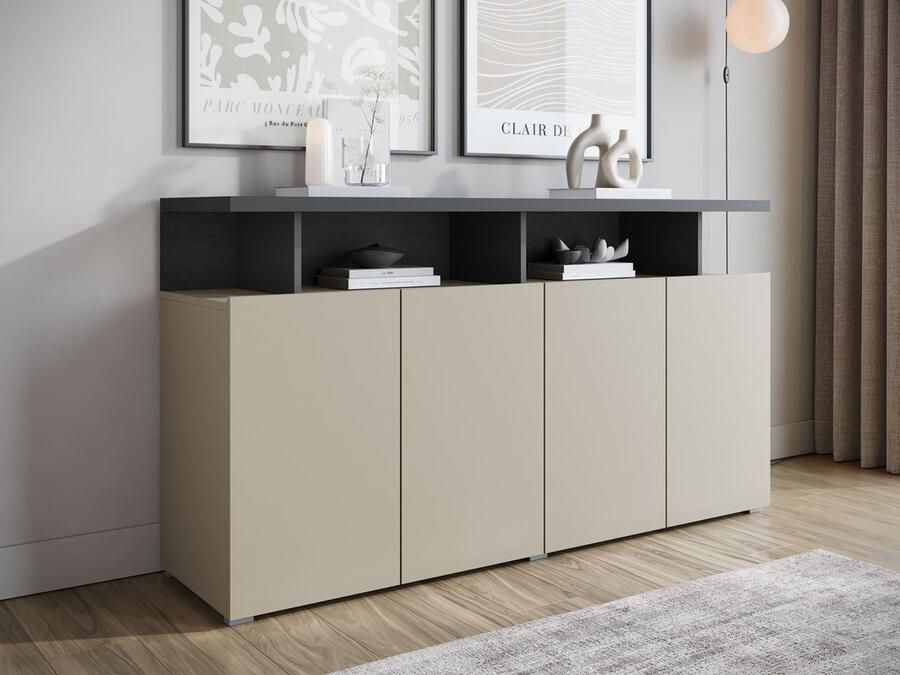 MEUBELLA Dressoir Sekai Beige 153 cm