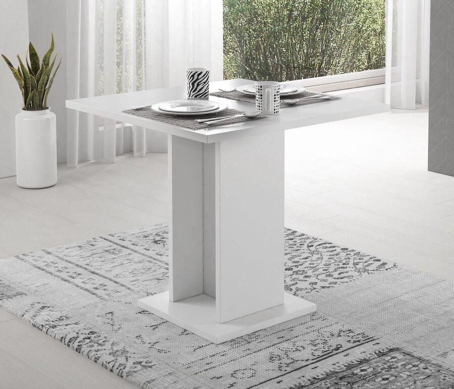 MEUBELLA Eetkamertafel Vox Wit 79 cm