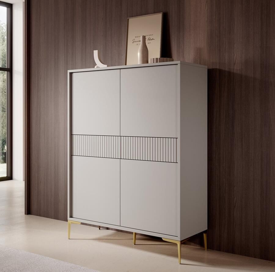 MEUBELLA Kast Five Beige 103 cm - Foto 2