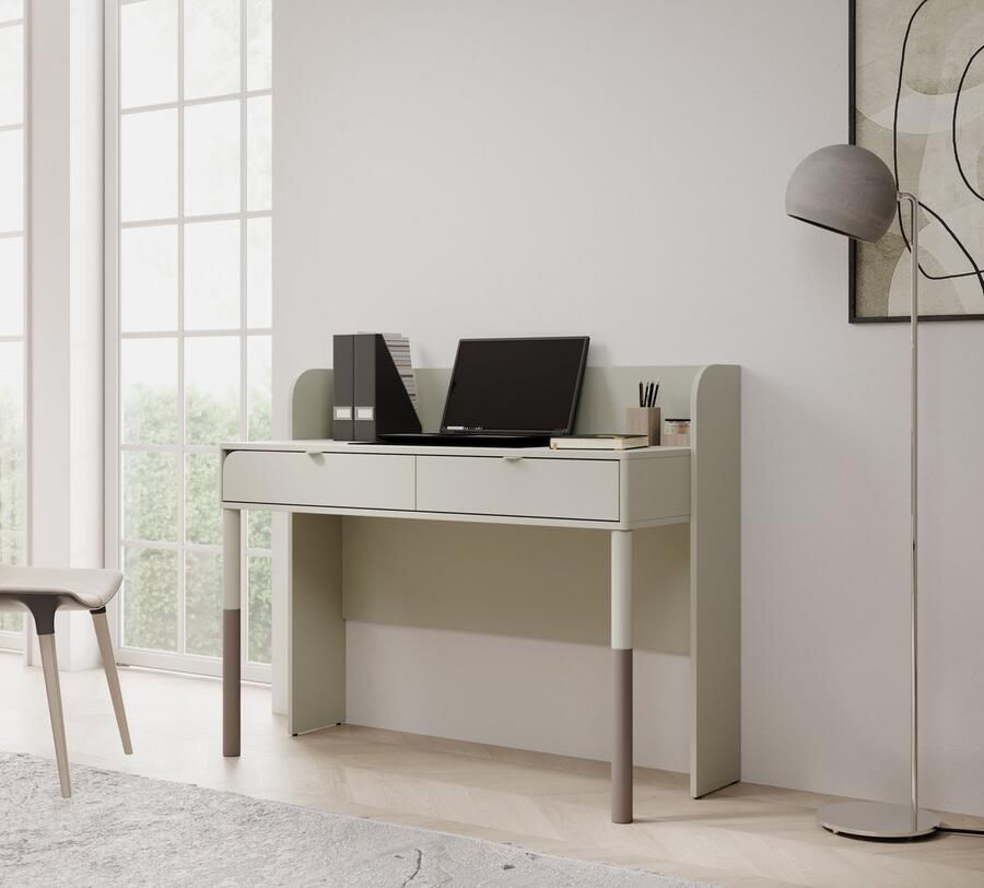 MEUBELLA Kinderbureau Hill Beige 122 cm