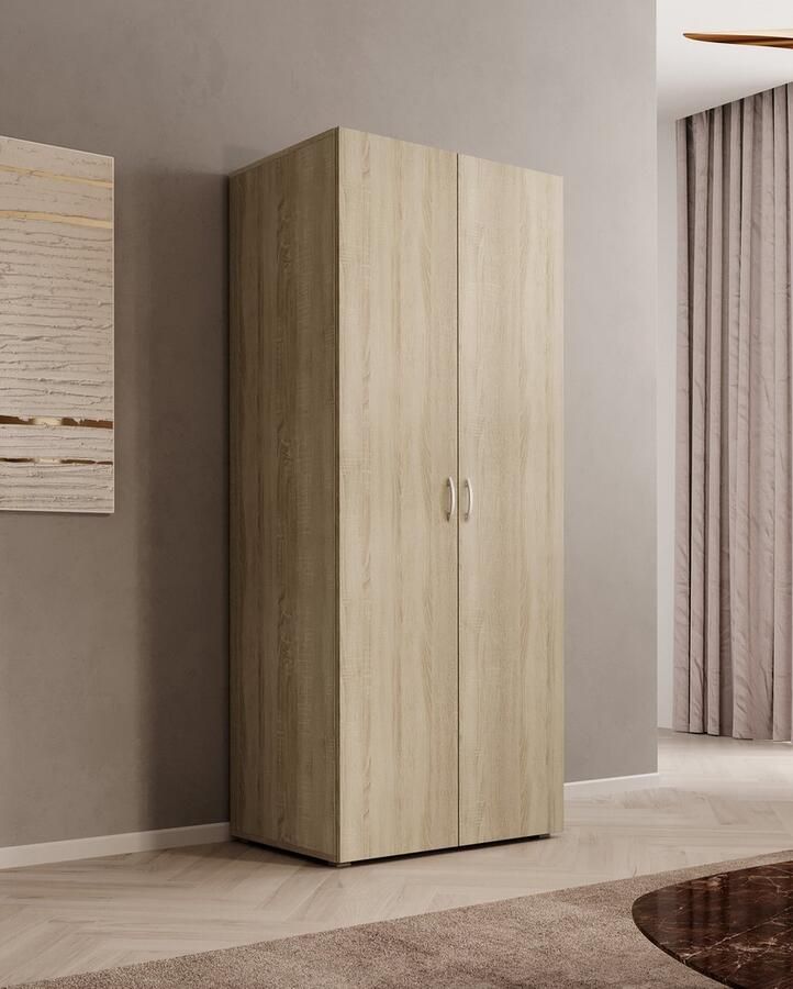 Meubella Kledingkast Bernd Licht eiken 74 cm