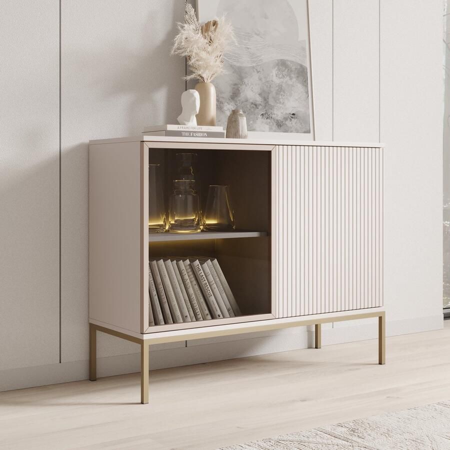 MEUBELLA Legend Dressoir Beige 104x39x83 cm