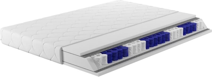 MEUBELLA Matras Brest Pocketvering 7 zones 160x200 cm