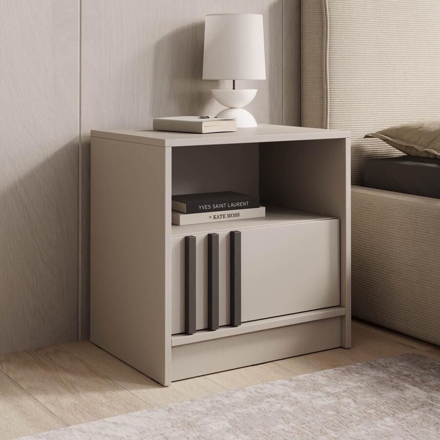 MEUBELLA Nachtkastje Nauru Beige