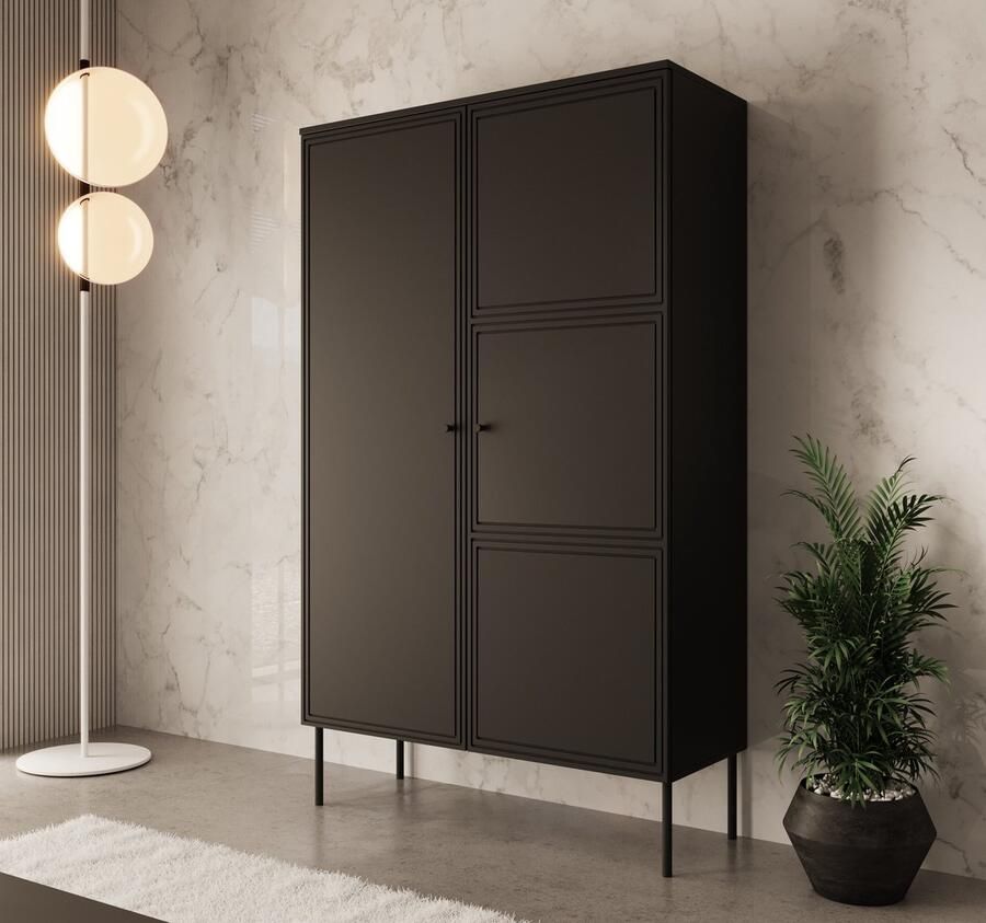 MEUBELLA Opbergkast Pierson Zwart 100 cm - Foto 2