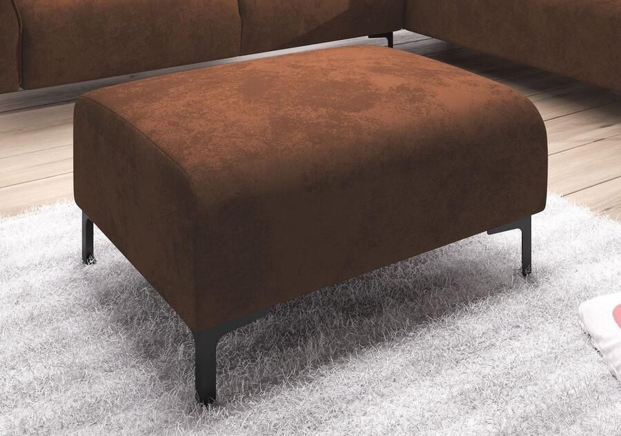 MEUBELLA Poef Moana Cognac Velvet