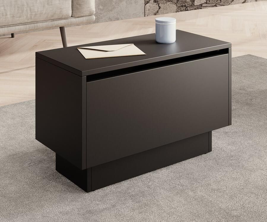 MEUBELLA Salontafel Micha Zwart 30 cm