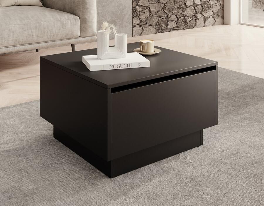 MEUBELLA Salontafel Micha Zwart 60 cm