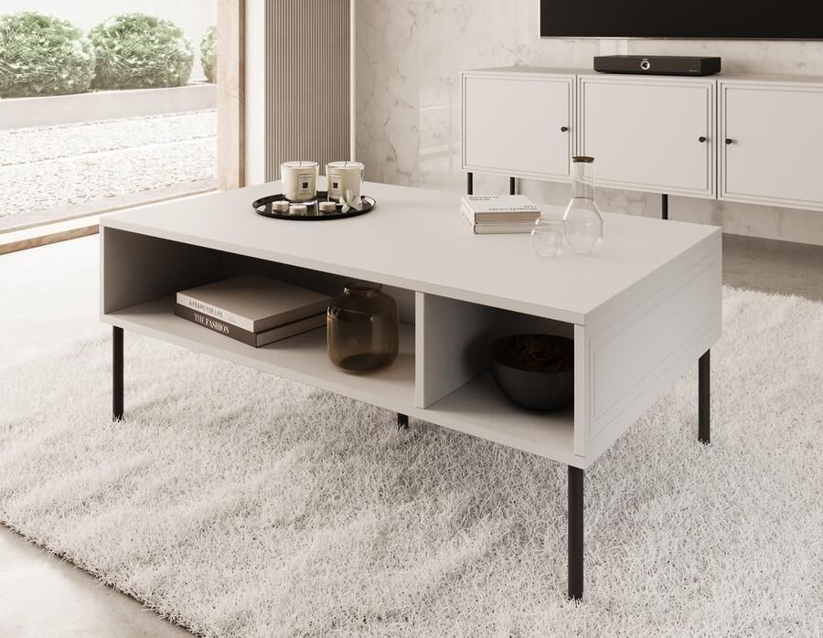 MEUBELLA Salontafel Pierson Wit 110 cm