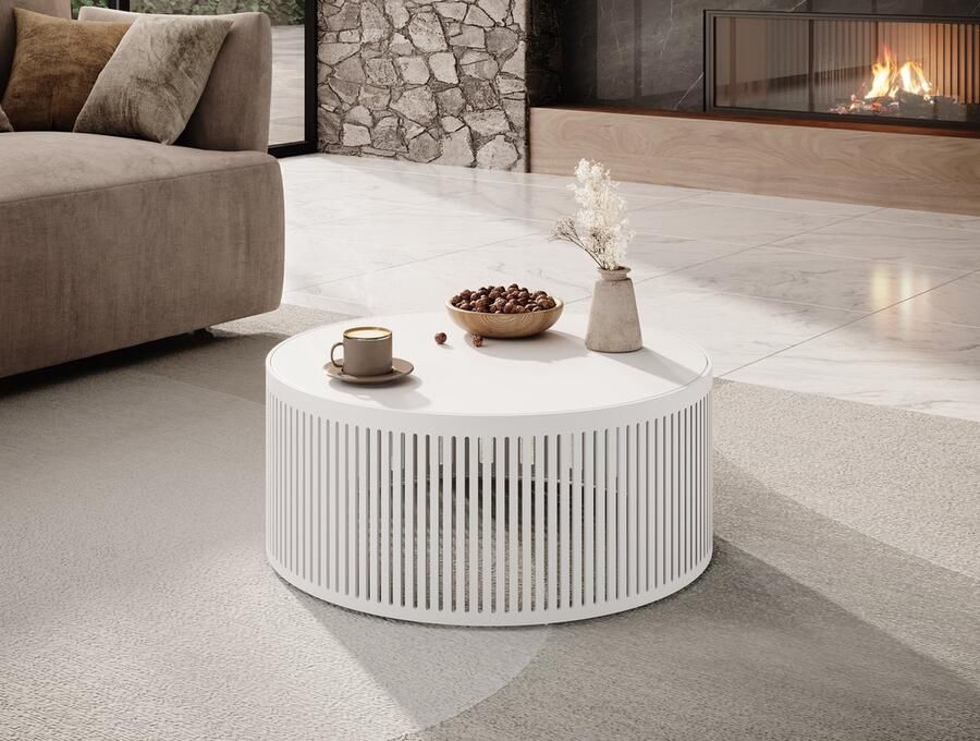 MEUBELLA Salontafel Vanya Wit 59 cm