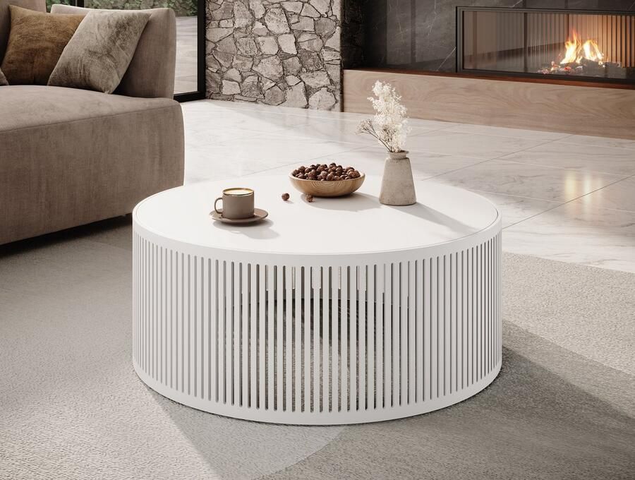 MEUBELLA Salontafel Vanya Wit 75 cm