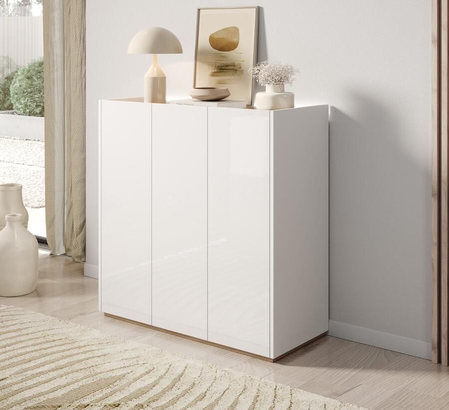 MEUBELLA Schoenenkast Encore Wit 95 cm