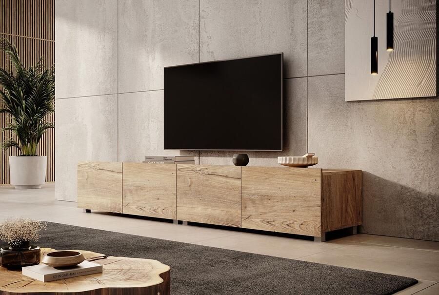 MEUBELLA TV-Meubel Calabas Kastanje 200 cm - Foto 2