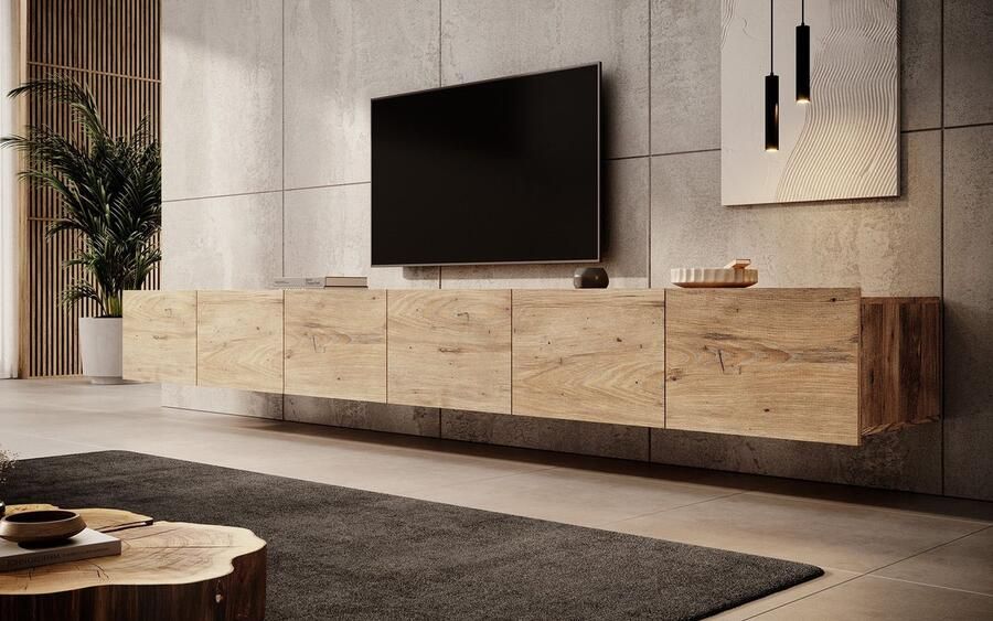 MEUBELLA TV-Meubel Calabas Kastanje 300 cm - Foto 2