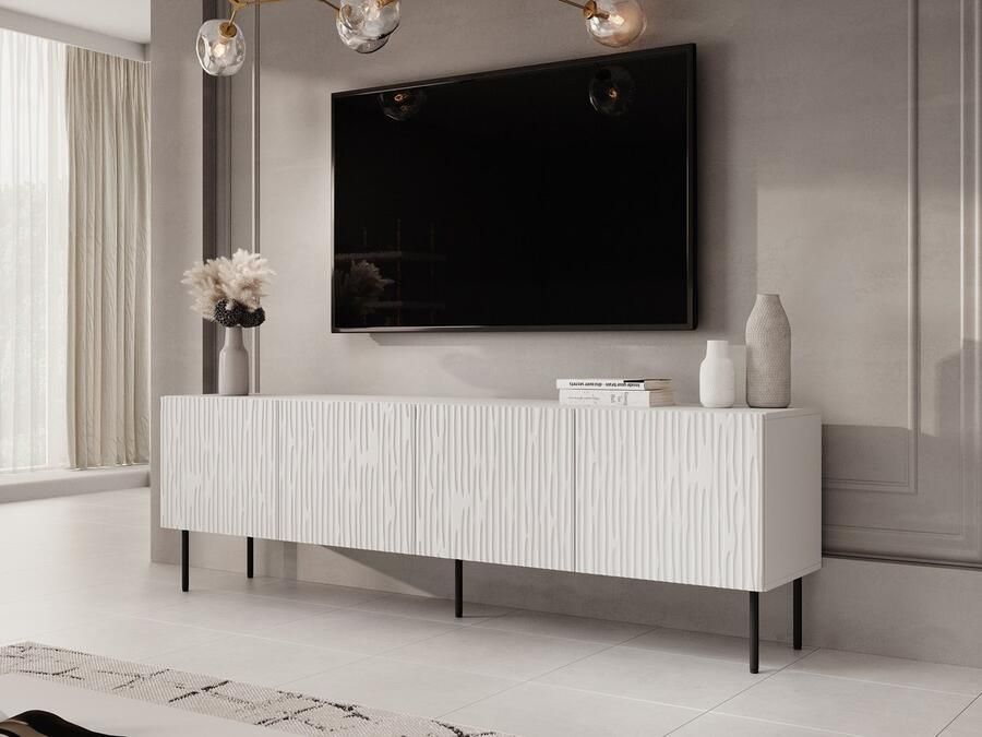 MEUBELLA TV-Meubel June Wit 190 cm