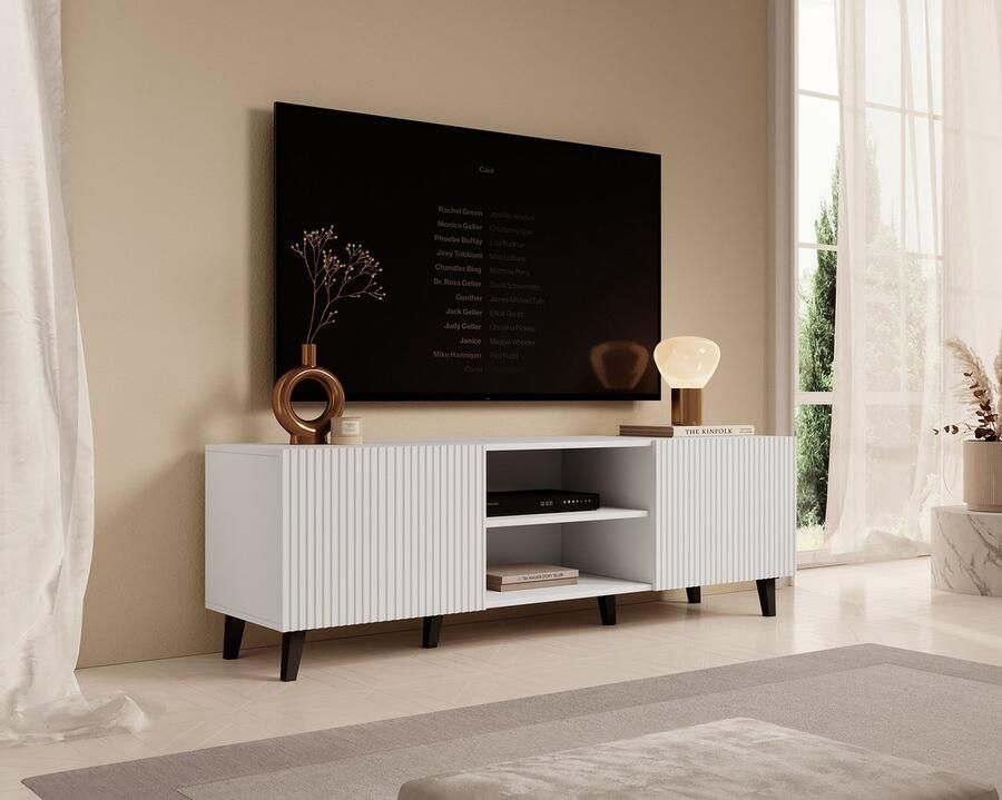 MEUBELLA TV-Meubel Palamos Wit 150 cm