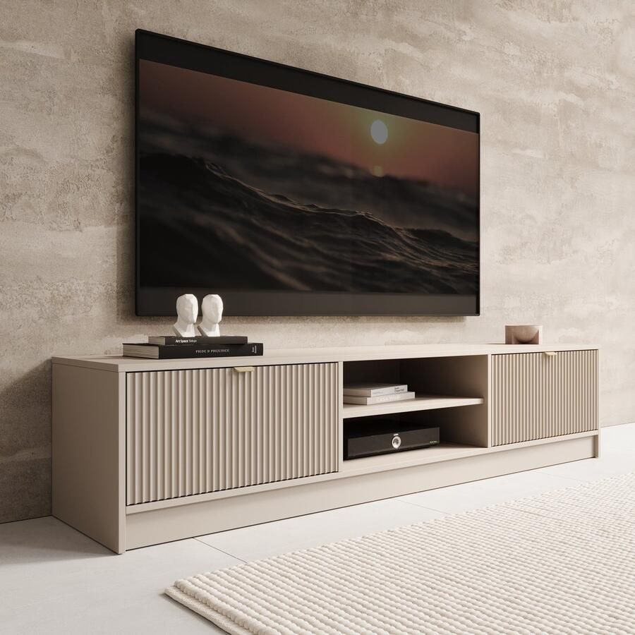 MEUBELLA TV-Meubel Tavares Beige 180 cm