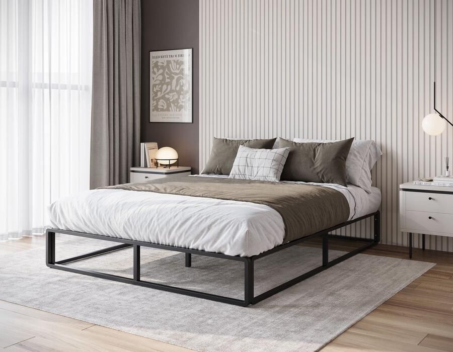 MEUBELLA Tweepersoonsbed Andrea Zwart 160x200 cm