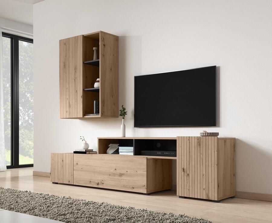 MEUBELLA Wandmeubel Barios Eiken