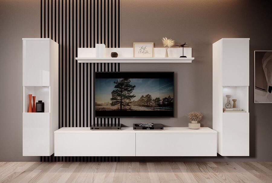 MEUBELLA Wandmeubel Pure XL Wit - Foto 2