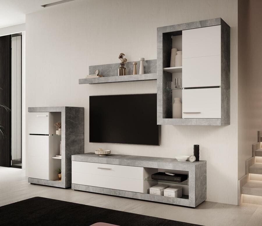 MEUBELLA Wandmeubel Ruth Betonlook