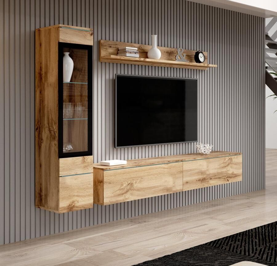 MEUBELLA Wandmeubel Verity Eiken - Foto 2