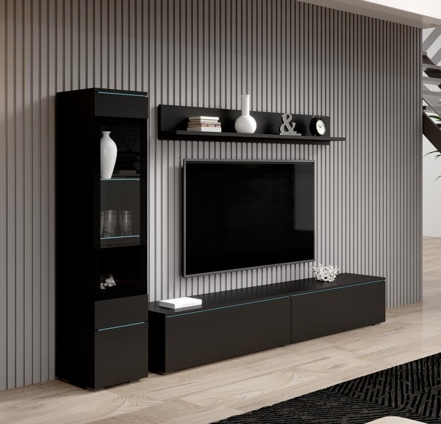 MEUBELLA Wandmeubel Verity Mat zwart - Foto 2