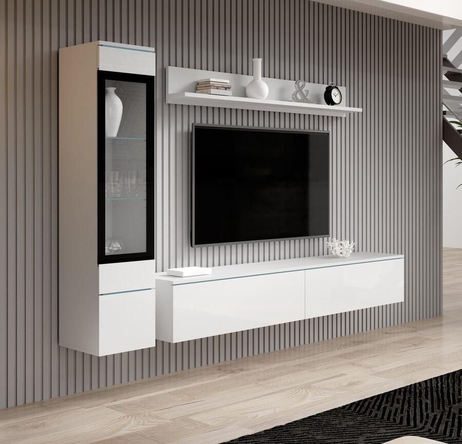 MEUBELLA Wandmeubel Verity Wit - Foto 2