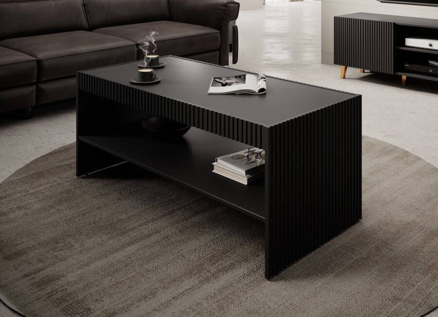 Meubella Salontafel Prime Zwart 120 cm - Foto 2