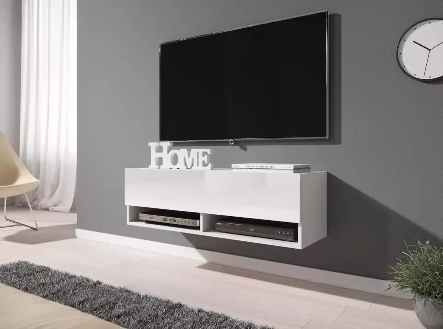 MEUBELLA TV-Meubel Asino Wit 100 cm