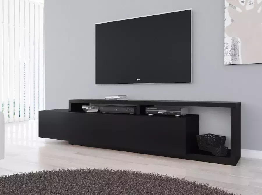 Meubella TV-Meubel Bello Mat Zwart 219 cm - Foto 2