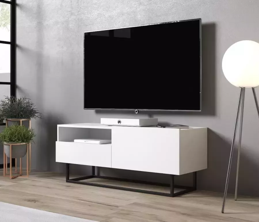 MEUBELLA TV-Meubel Eos 2 Wit 120 cm