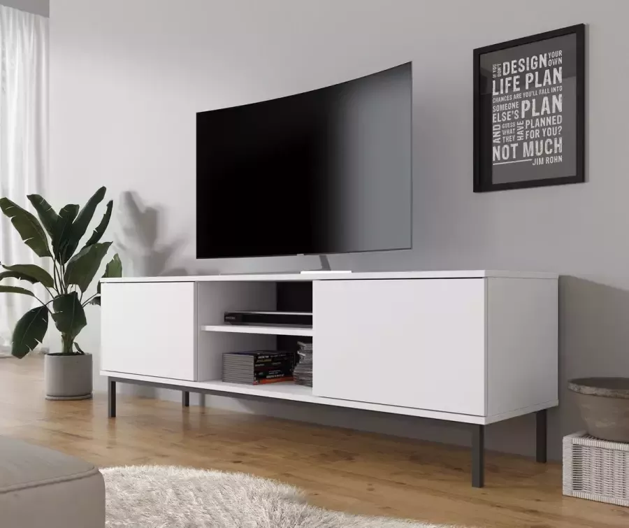 Meubella TV-Meubel Queen Wit 150 cm