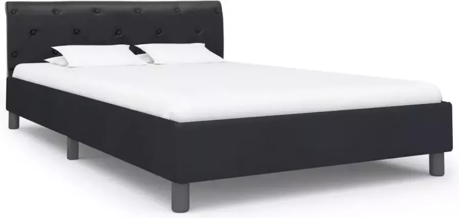 Maison Exclusive Bedframe kunstleer zwart 120x200 cm
