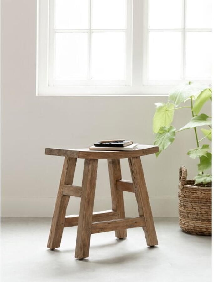 Must Living Bench Shanghai 50x50x28 cm recycled teakwood - Foto 4