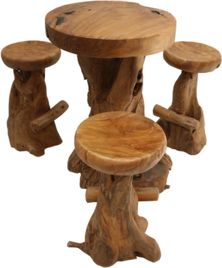 Meubelplaats Barkruk Akar Jamur