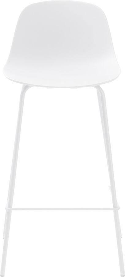 Meubelplaats Barstoel Whitby Wit barstoelen set van 2