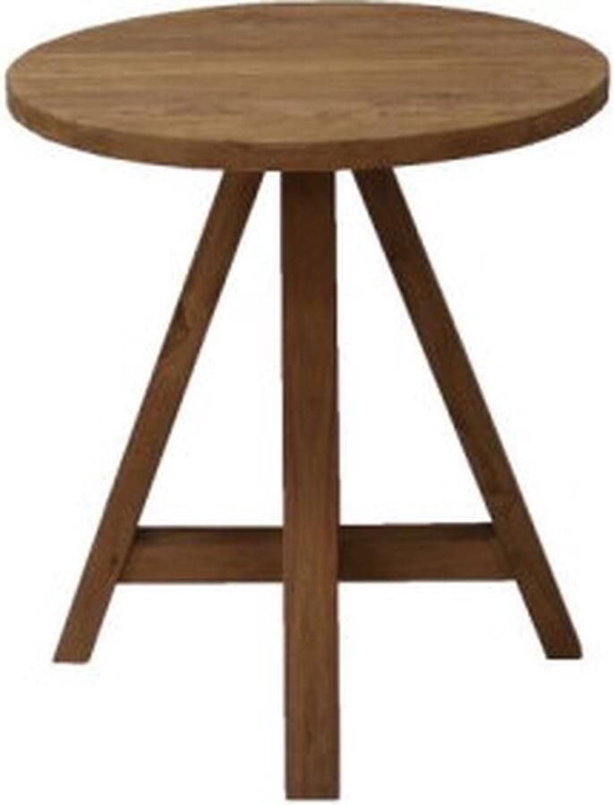 Meubelplaats Bartafel Koes rond teak 120cm