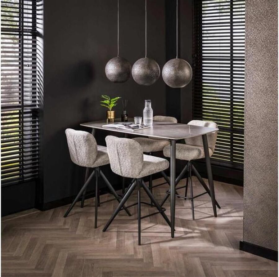 Meubelplaats Bartafel Sofia 140 cm keramiek marmerlook