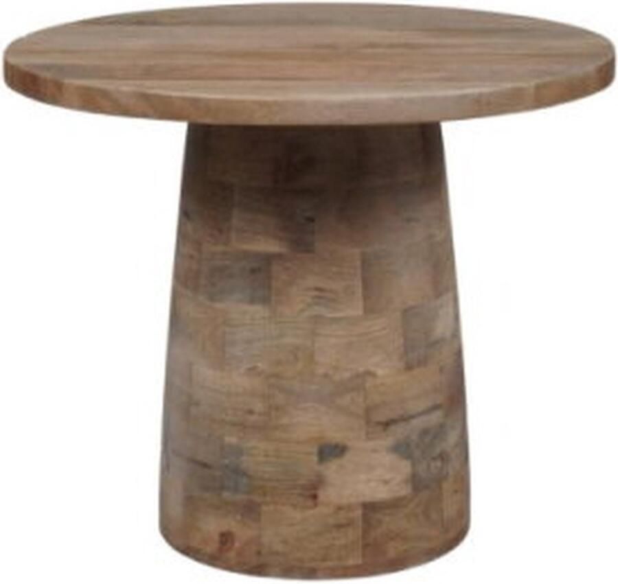 Starfurn Bijzettafel Timo Rond Naturel Hout 60x60x50cm - Foto 2