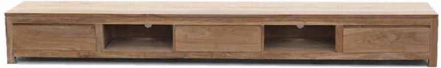 Tower Living Tv meubel Corona Teakhout 300 cm - Foto 2