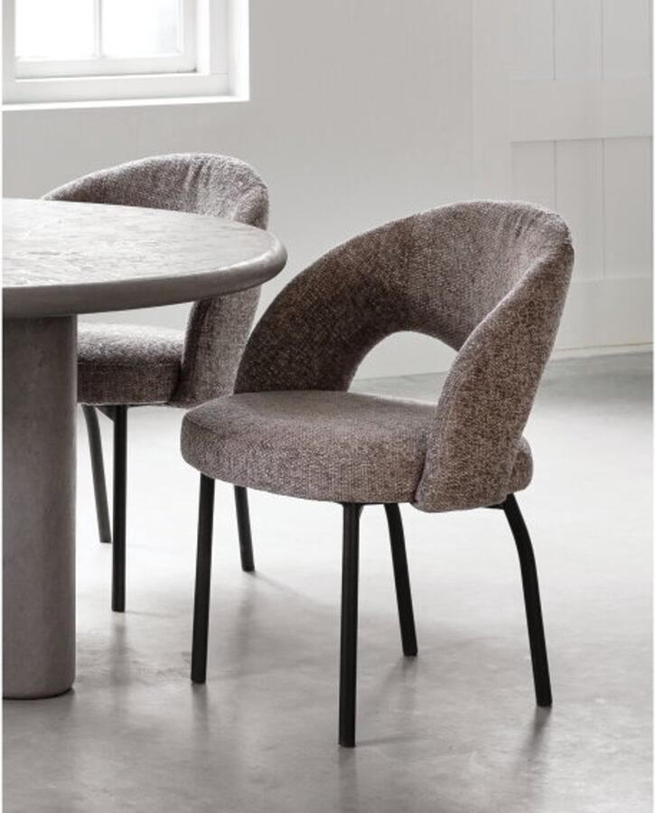 Must Living Side chair Arca 86x61x61 cm glossy brown - Foto 3
