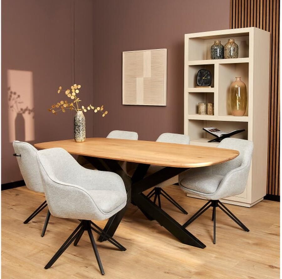 Starfurn Eetkamerstoel Jens | Light Grey-STF-9952 - Foto 2