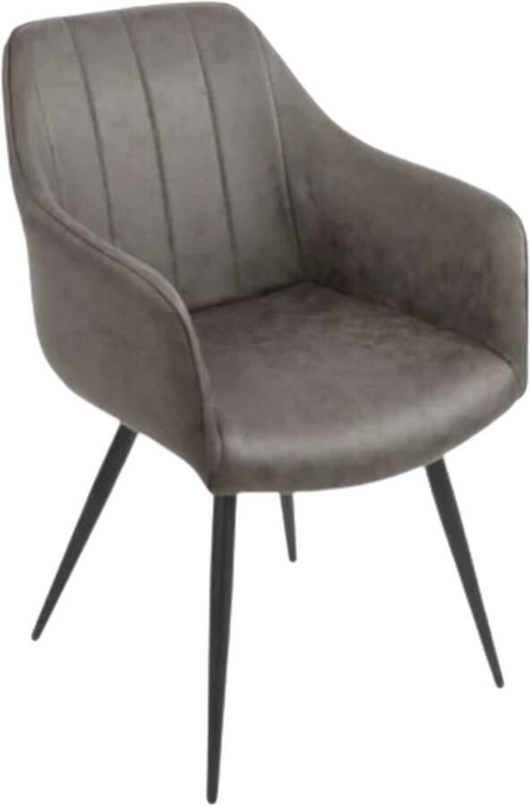 Meubelplaats Eetkamerstoel Montana Antraciet BY-OLAF (set van 2)