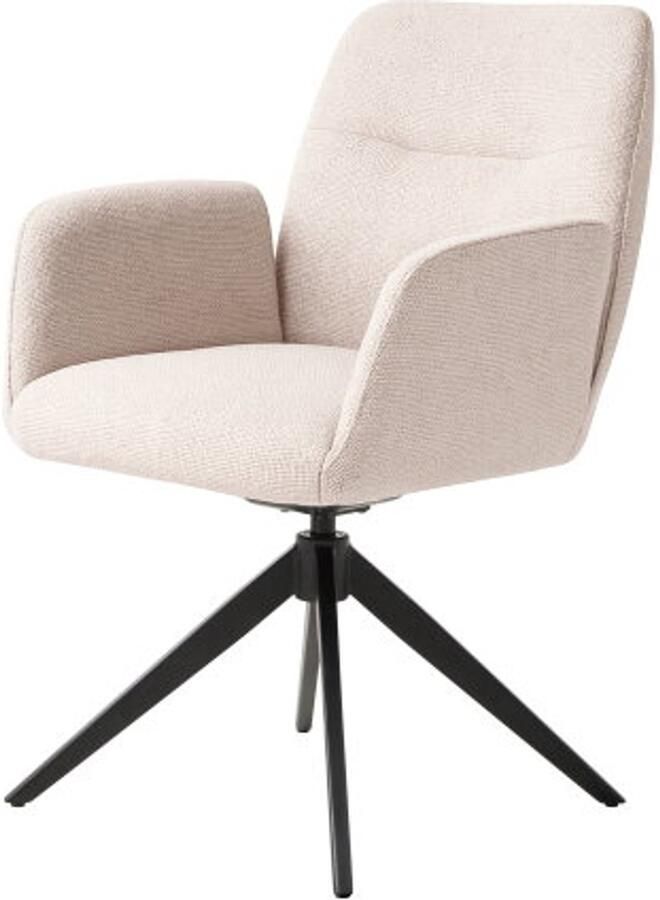 Meubelplaats Eetkamerstoel Roxana draaibaar Ivory 88x57 5x62 cm