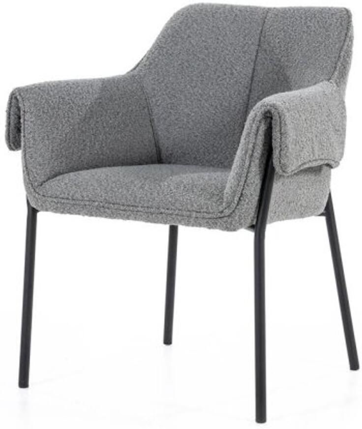 Meubelplaats Eetkamerstoel Tony Grijs Copenhagen Eleonora