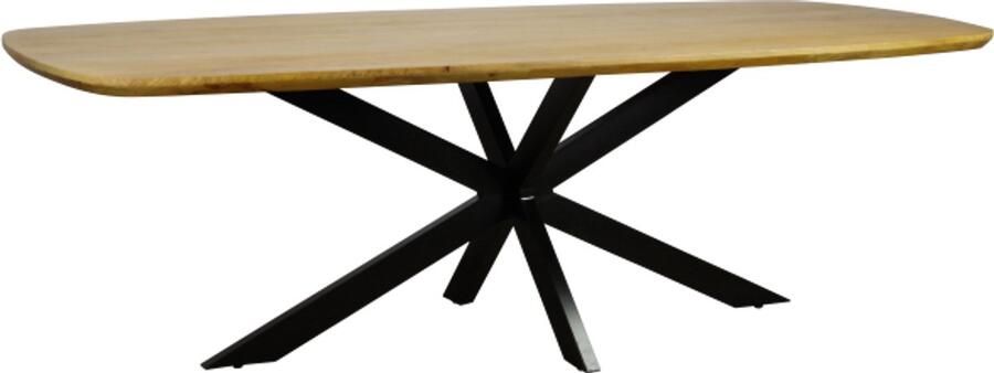 Meubelplaats Eettafel Colorado Deens ovaal mangohout 260x110 cm