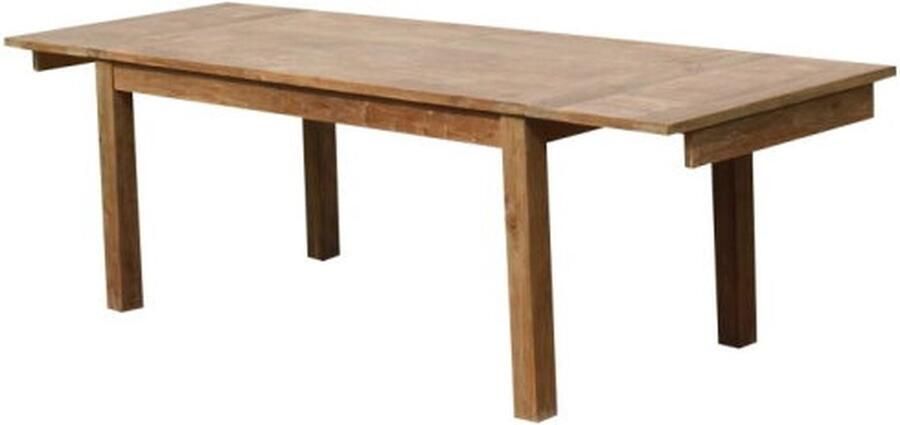 Meubelplaats Eettafel DK KR uitschuifbaar teak 180x100 cm