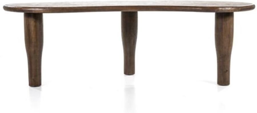 Meubelplaats Eettafel Jodi organisch mangohout 200x115cm bruin Eleonora - Foto 2